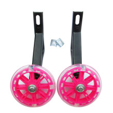 Safety Screws, Screws, Universal Stabilisers, Stabilizers for Children's Bicycles, Children's Bicycle Stabilisers (Colour: Pink, Size: 16 Inches)