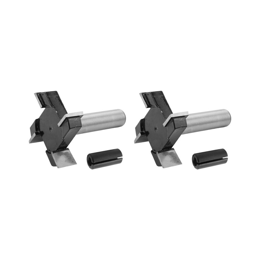 2X Cnc Surfacing Router Bit Shank,Flattening Router Bit Carbide Planer Router ,Milling Cutter Planing Woodworking Tool 4711160202611
