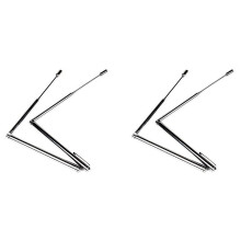 4PCS Portable Dowsing Rod Water Detector Tool Adjustable Rods Flexible Divining Water Spirit Ghost Gold Buried Items