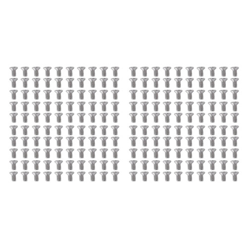 M3 x 6mm Phillips Flat Head Countersunk Bolts Machine Screws 200Pcs