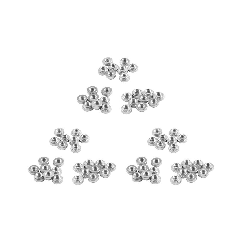 M3 Stainless Steel Self Clinching Rivet Nut Fastener 75Pcs 4714260989017