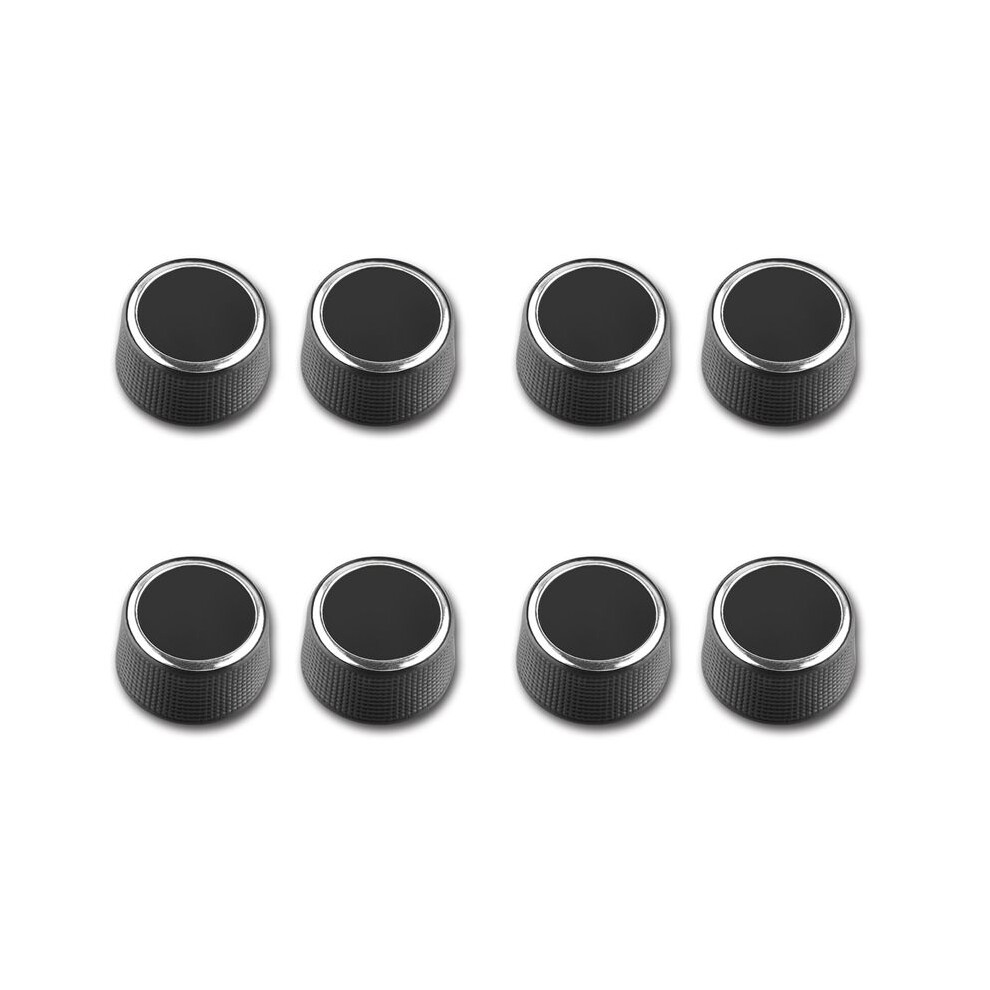8 Pcs Rear Radio Audio Volume Control Knob Dial Tuner For 07-13 Chevy Tahoe Chevrolet Silverado Gmc Acadia Sierra Denali 6131641870135