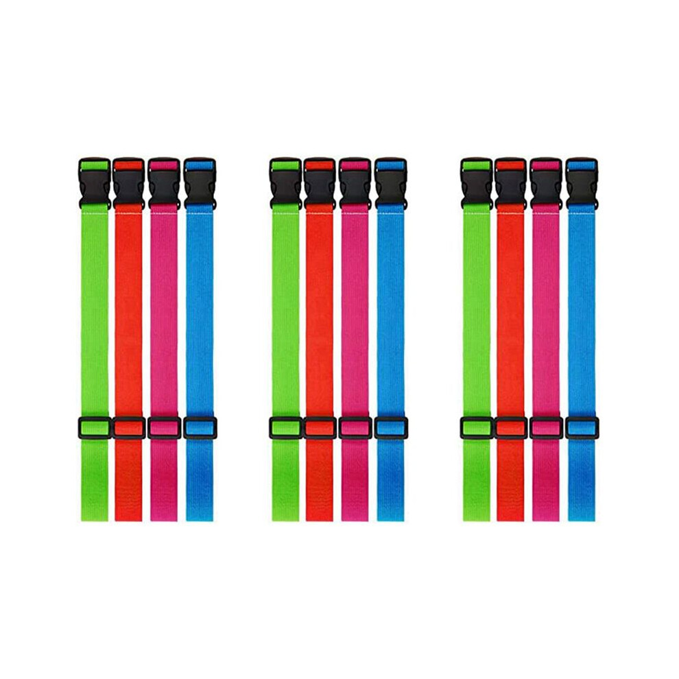 12Pcs Beach Towel Clips Bands Lightweight Windproof Elastic Towel Bands Stretch Chair Bands Towel Holder for Vacation