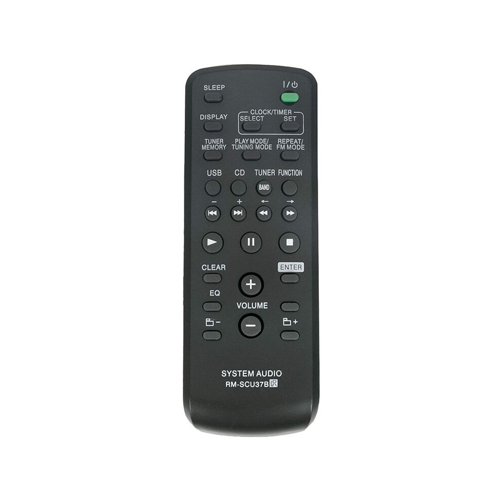 2X Replace Remote Rm-Scu37b For Sony Mini Hi-Fi Component System Lbt-Sh2000 Ss-Sh2000 Cmt-Bx30r Hcd-Cbx3 Mhc-Ex600 4713762828572