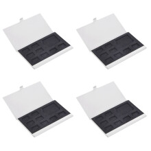 4X 9 Micro-SD/SD Memory Card Storage Holder Box Protector Metal Cases 8 TF&1 SD