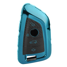 Custodia per chiave telecomando BMW, custodia per chiave telecomando intelligente con protezione durevole e design compatibile con il segnale,