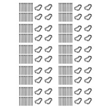(200 Pack) Marker Pen Tips/Nibs for Remarkable 2 Stylus Pen Replacement Soft Nibs/Tips Black