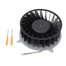 Belső hűtőventilátor csere PS5 konzolhoz 23 pengéjű hűtőventilátor Nagy légáramlású hőelvezetés Csendes működés Alacsony zajszint