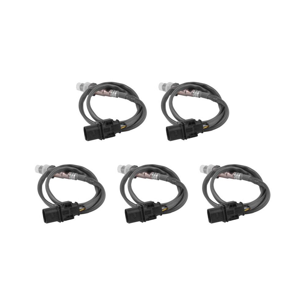 5X Lsu4.9 O2 Uego Wideband Oxygen Sensor For Plx Aem 30-2004 0258017025 Black 4713613724039