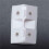 120pcs Shelf Cabinet 90 Degree Plastic Corner Braces Angle Brackets White 8