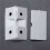 120pcs Shelf Cabinet 90 Degree Plastic Corner Braces Angle Brackets White 7