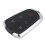 Coque de remplacement pour clé de véhicule Cadillac, étui de télécommande de remplacement durable avec conception de haute précision, 4