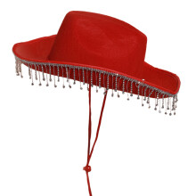 Chapeau de cow-girl pour femmes, chapeau de fĂŞte de-Style 23