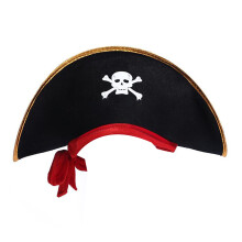 Crâne Tricorne chapeau Cosplay Pirate chapeau scène-Article 7