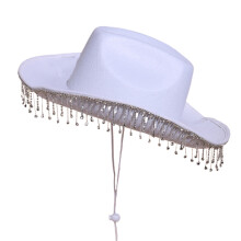 Chapeau occidental dame Cosplay chapeau rouleau bords-Style 20
