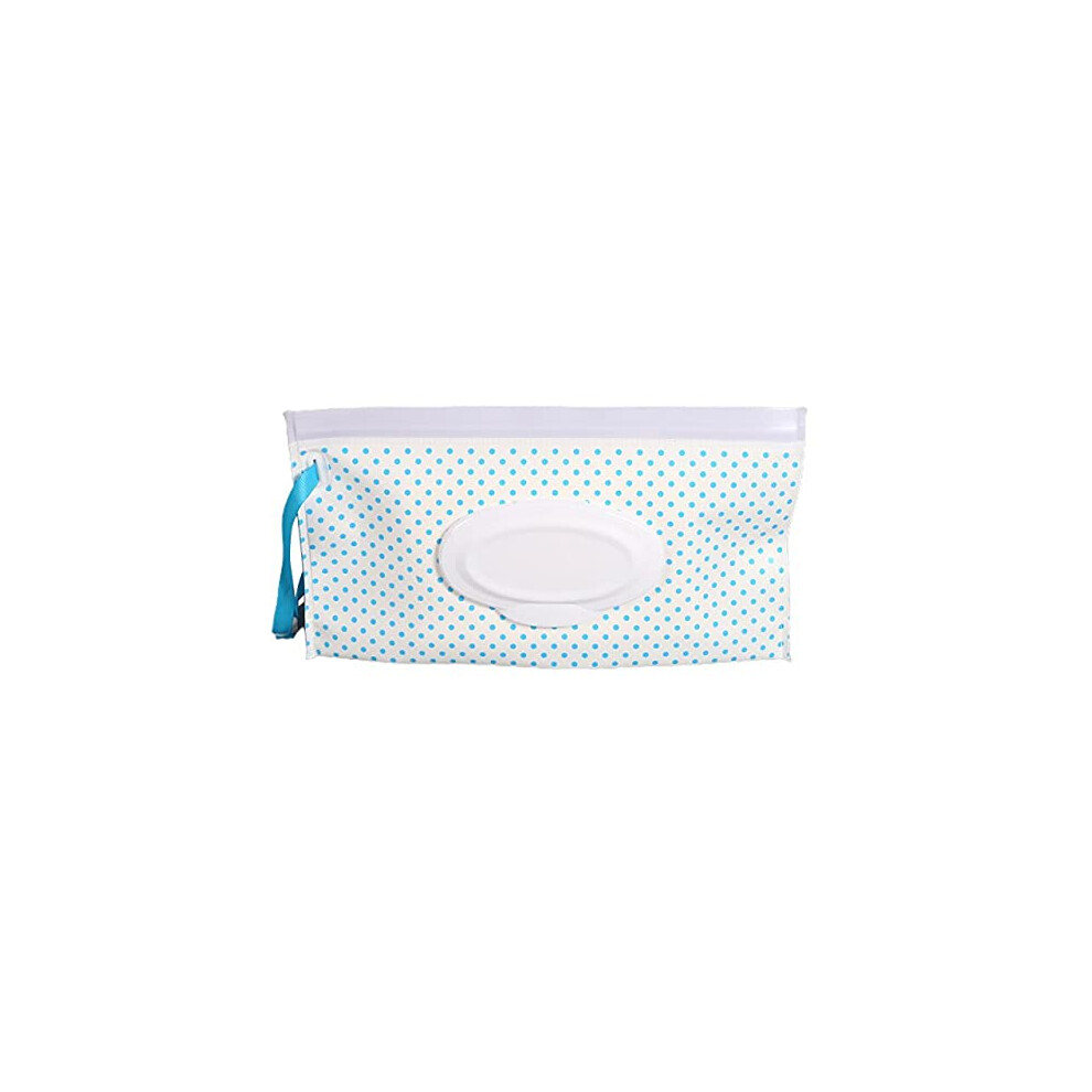 Wipes Bag Snap Strap Wipes Container Clamshell Cosmetic Bag Clutch Cleaning Wipes Carry Bag Ref: 3422