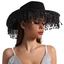 Chapeau occidental dame Cosplay chapeau rouleau bords-Style 16