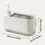 Dish Detergent Dispenser Press Designs-Transparent white 4