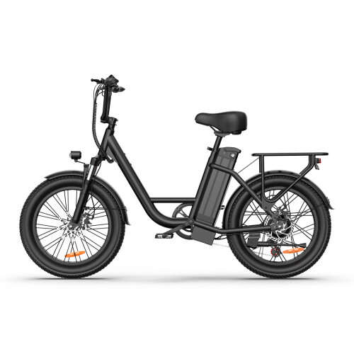 URLIFE E20 48V13AH Step-thru City 50mi EBike,black 2