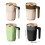 Stirring Mug 450ML Electric with LED Temperature Display USB-3 4