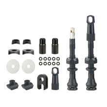 Leakproof aluminum alloy bicycle valves, professional removable bicycle valves for enthusiasts and professional cyclists. Ref: 1094