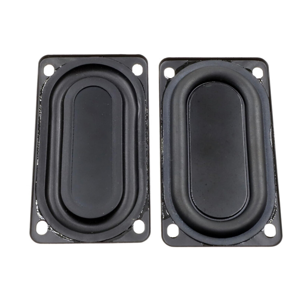 2 Pieces Rubber Woofer Diaphragms, 50 X 90 Mm, Passive Bass Resonance Membranes, Vibrating Diaphragms, Sound Enhancement 9412369653680