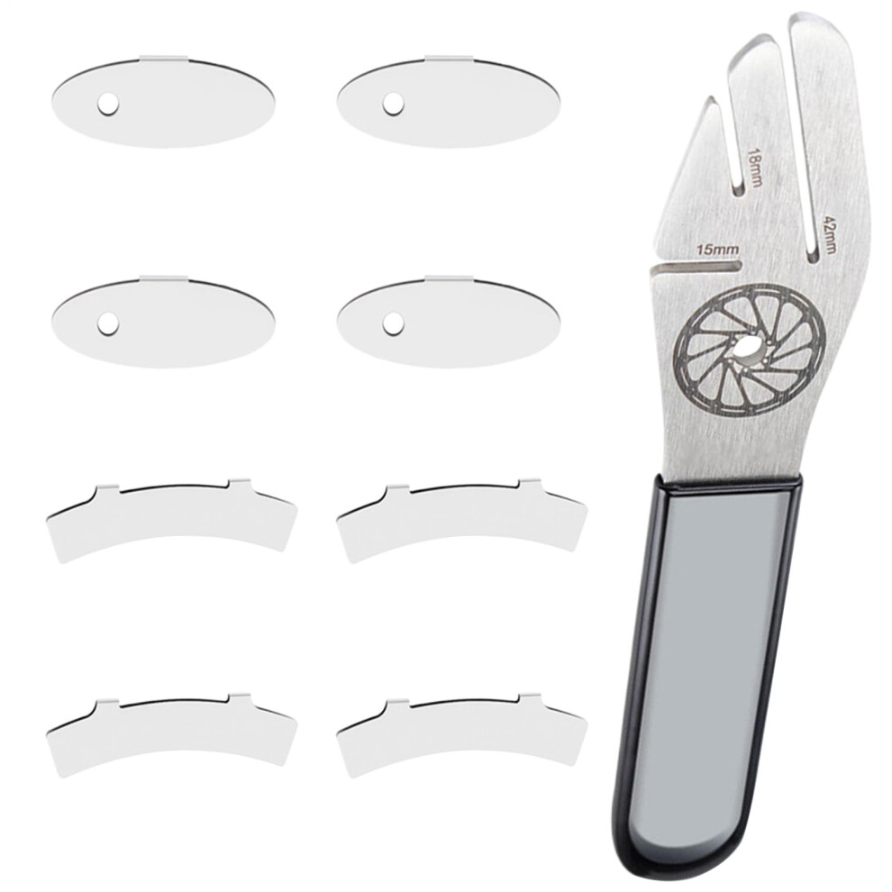 Brake Disc Alignment Tool Stainless Steel Spacer Gauge With 8 Pads 9426802114638