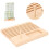patchwork bobbin needles, beechwood, quilt ruler stand for sewing rulers 1