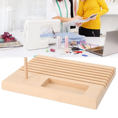 patchwork bobbin needles, beechwood, quilt ruler stand for sewing rulers 2