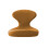 Comfortabel Memory Spume-lumbale kussen dat-gouden herfstgeel 1