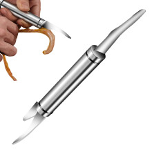 Shrimp Peeler, Shrimp Development Tool, Fish Maw Cutter, Rustproof Double Head Seafood Cutter, Fish Scale Remover for Home Restaurant