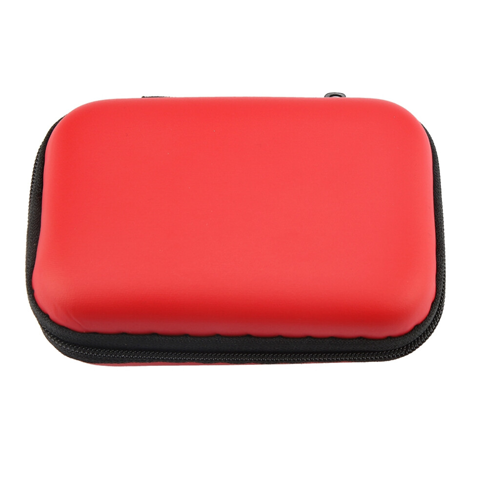 Small Zipper Storage Box For Headphones Cables, Smooth And Durable Eva Case With Mesh Pocket For Usb Charging Accessories, Excellent Protection Perfor 9437117091750