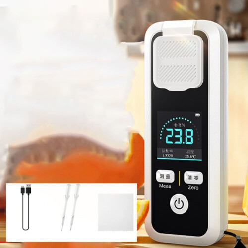 Intelligent Sugar Measuring Device with Automatic Temperature IPX6 Digital Fruit Sugar Meter Sugar Refractometer Hydrometer (JBM20) 1