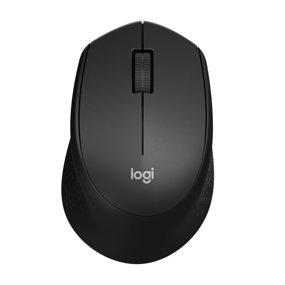 M330 Silent Plus Wireless Mouse, 2.4 Ghz, 1000 Dpi, 24Month Battery, Pc/Mac Black 9412369655639