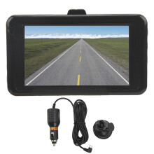 Grabadora de conducción de visión trasera con gran angular y visión nocturna, sensor G, grabación en bucle, imagen HD, monitor LCD, pantalla