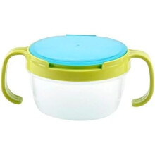 Universal Kids Feeding Tableware, Spill Proof Gyro Bowl, 360 Degree Rotate Design, Bpa Free Material, Easy To Clean, Compact And Portable, Soft Flaps