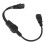C14To2C13Power Y Splitter Adapter για Server UPS, Universal καλώδιο επέκτασης με υψηλή ονομαστική τάση, 2