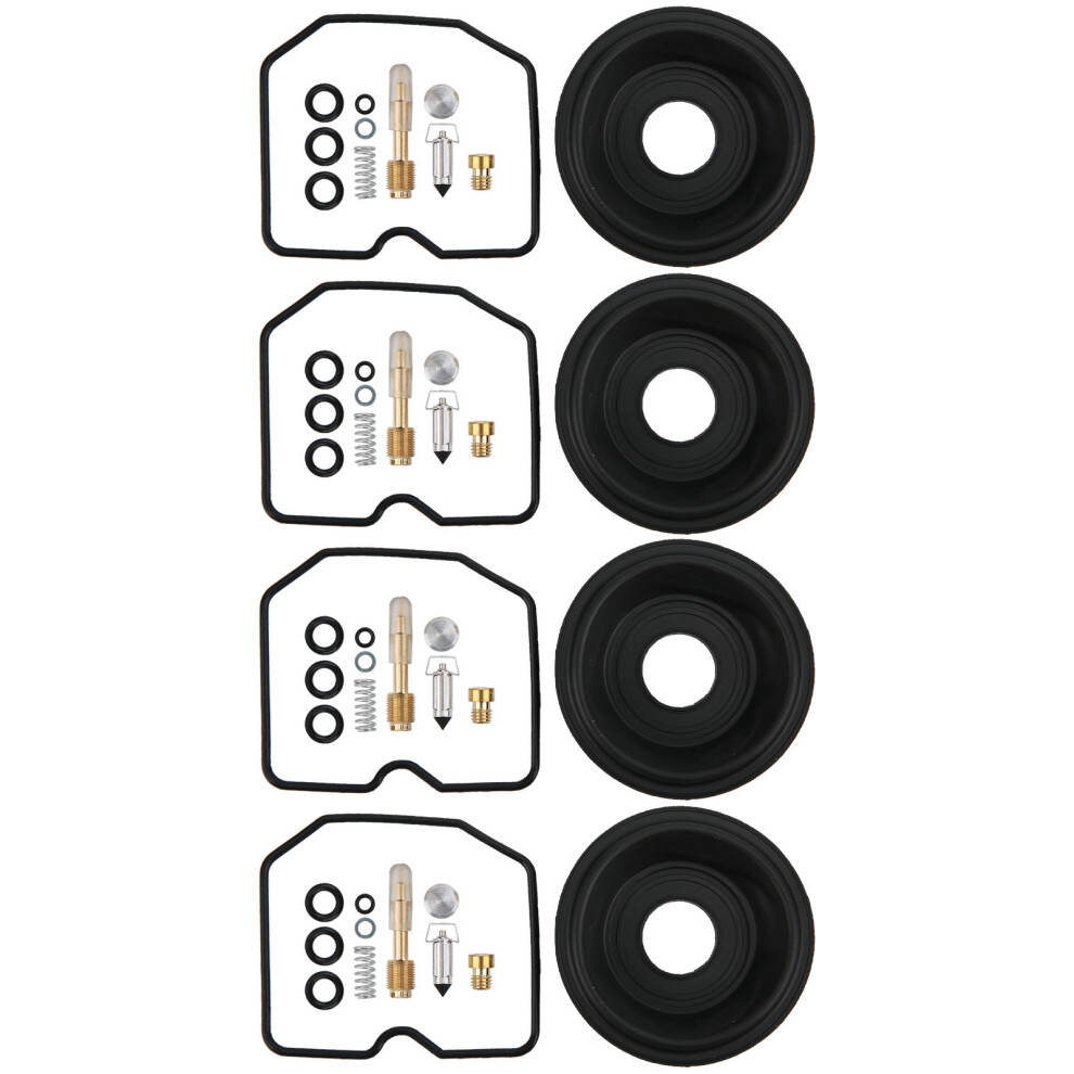 Carburetor Rebuild Kit, Easy Replacement, Reliable & Durable Motorcycle Carburetor Repair Kit, Sturdy & Durable, Fit 4 Suzuki Gsf600s Bandit 9139052971271