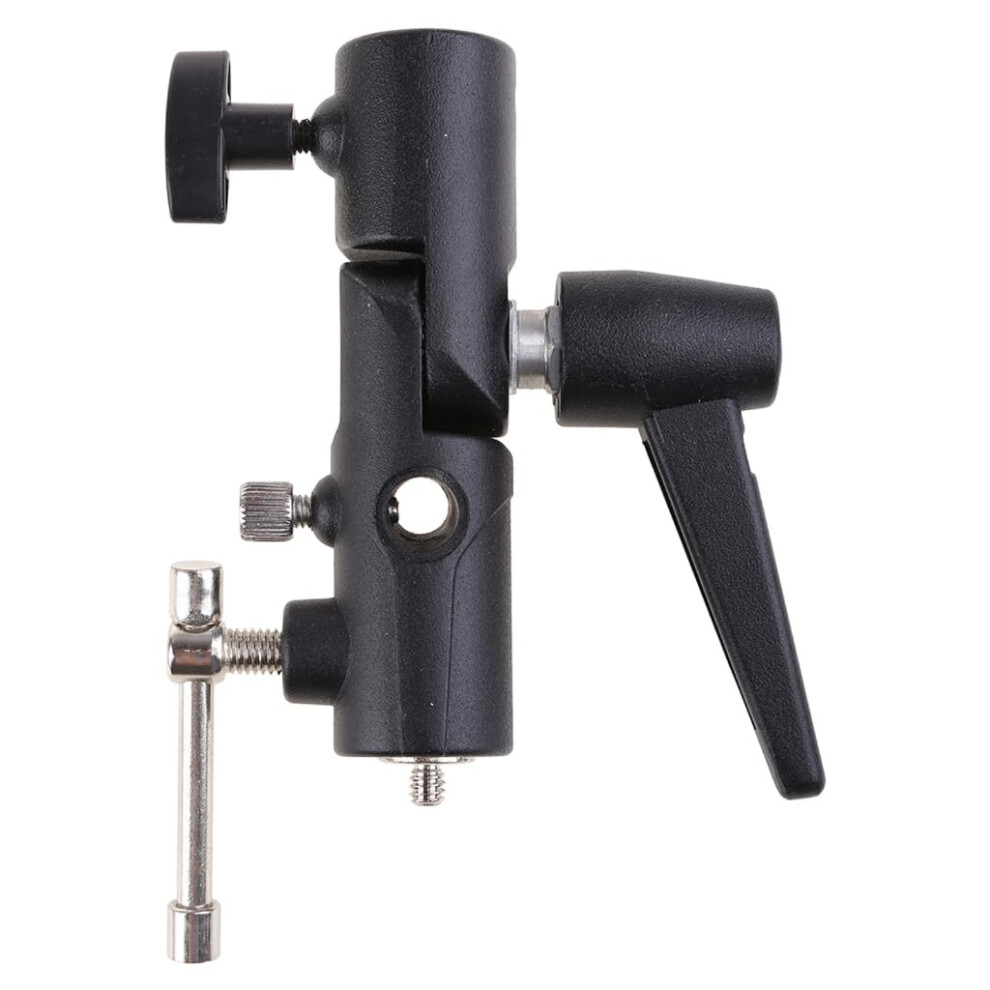 Camera Speedlite Stand Flash Mount Umbrella Mount Adapter Holder Shoe Mount Tripod Speedlite Flashes H Shape Base 9426802116724