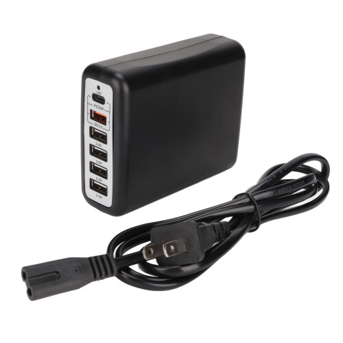 Φορτιστής τεχνολογίας GaN 100W, γρήγορος σταθμός φόρτισης γραφείου με καθολική