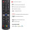 Τηλεχειριστήριο Netflix & Amazon Shortcut Universal για LG Smart TV, Εργονομικά σχεδιασμένος έλεγχος 4
