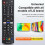 Τηλεχειριστήριο Netflix & Amazon Shortcut Universal για LG Smart TV, Εργονομικά σχεδιασμένος έλεγχος 6