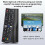 Τηλεχειριστήριο Netflix & Amazon Shortcut Universal για LG Smart TV, Εργονομικά σχεδιασμένος έλεγχος 7
