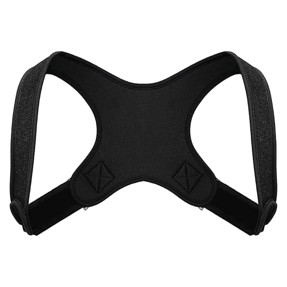 Back Straightener Shoulder Strap Posture Corrector, Back Support Belt (Medium)