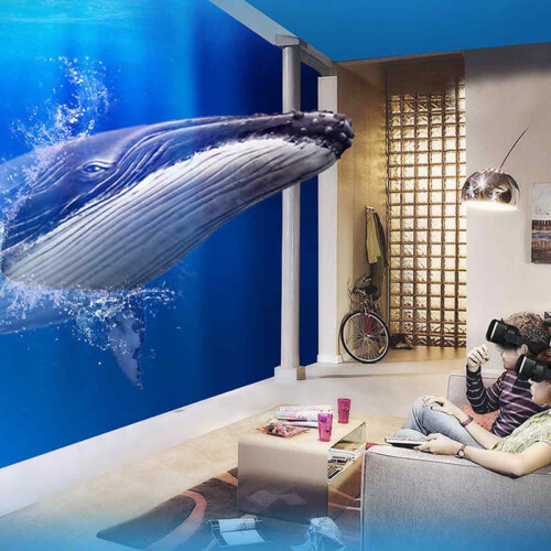 Ακουστικά VR για iPhone και τηλέφωνο Android, γυαλιά εικονικής πραγματικότητας Universal με 1