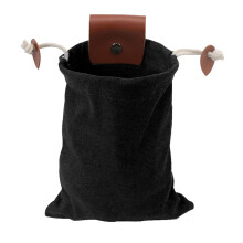Marsupio in pelle, borsa da caccia pieghevole in tela cerata per esterni, chiusura con coulisse, borse da bushcraft per escursionismo, campeggio,