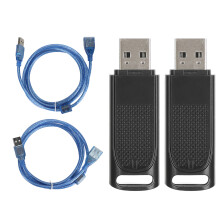 Cavo USB per sincronizzazione dati compatibile con Arduino, cavo patch schermato con ricarica rapida, adattatore di estensione USB universale per