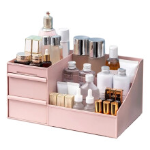 Eleganter Schminkorganizer für den Schminktisch, tiefe Schubladen, wasserdichtes Design, stilvoller Kosmetik-Organizer für die Badezimmerablage mit