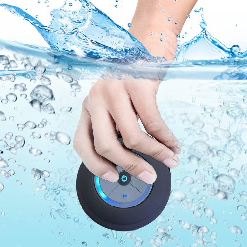 Μίνι ηχείο ντους Bluetooth Φορητός ασύρματος δίσκος νεροχύτη πέτρας Γρήγορο στέγνωμα 2