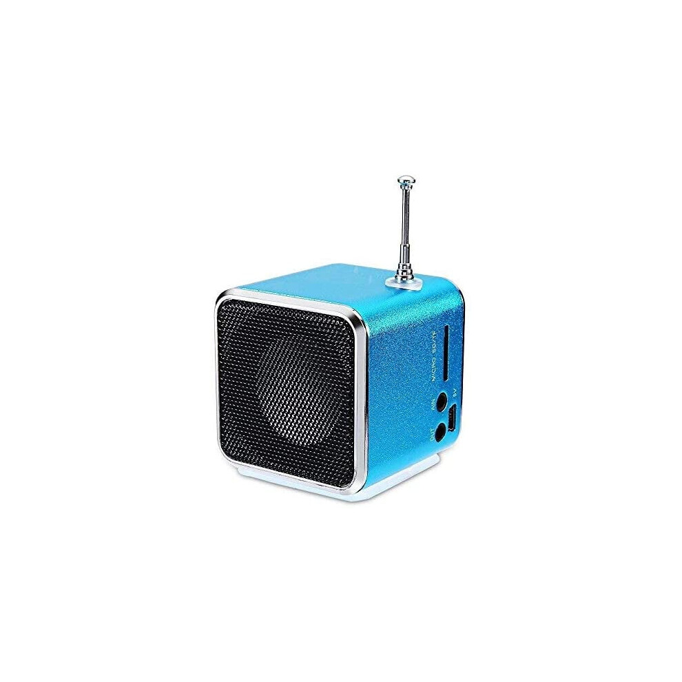 Echoes Of Adventure: Portable Mini Speaker With Fm Radio For Seamless Listening Indoors Outdoors 9416038704048